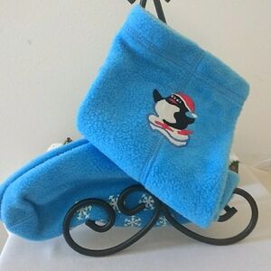 Fleece Penguin Slipper Socks